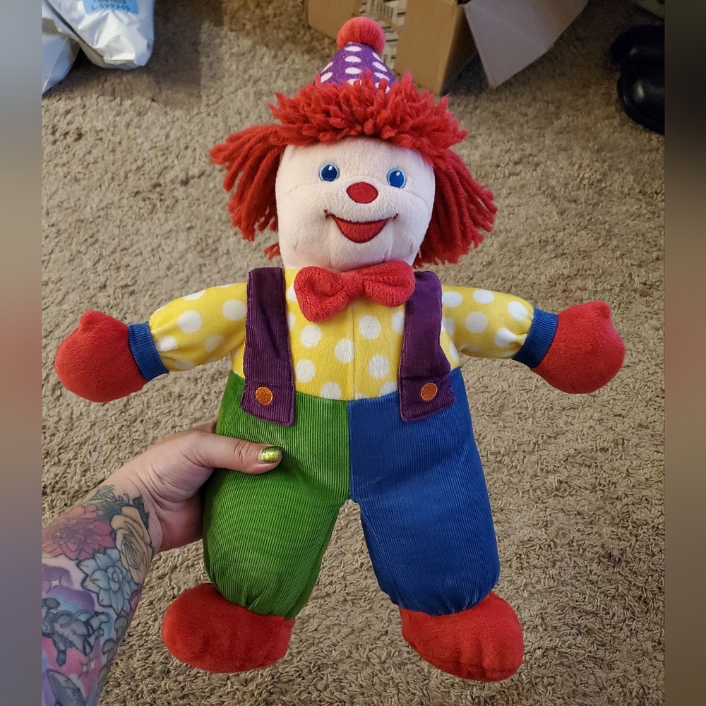 *2005 VINTAGE* Gymbo The Clown Plush!!! :)